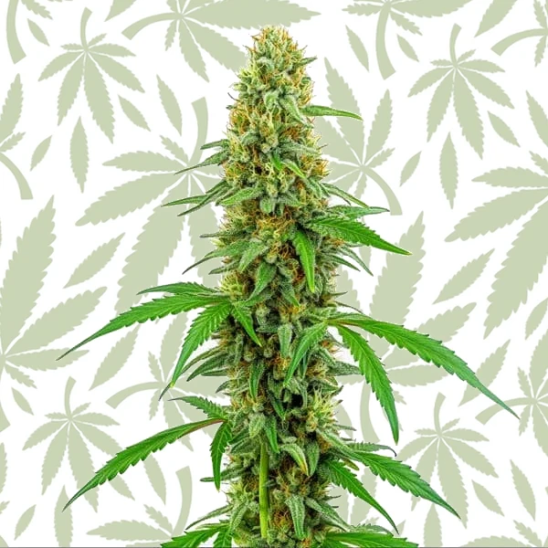 Green Crack cannabis strain plant