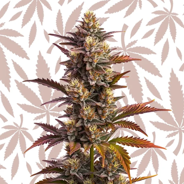 Purple Bubba Kush cannabis strain plant